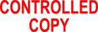 (image for) CONTROLLED COPY Stock Stamp